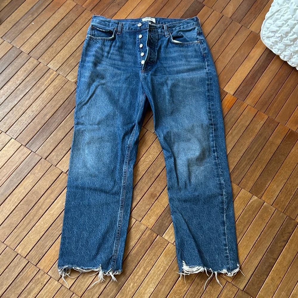 Agolde 90s Pinch Waist High Rise Straight Jeans